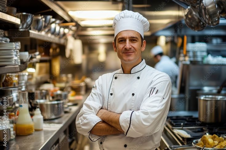 Chef cooking